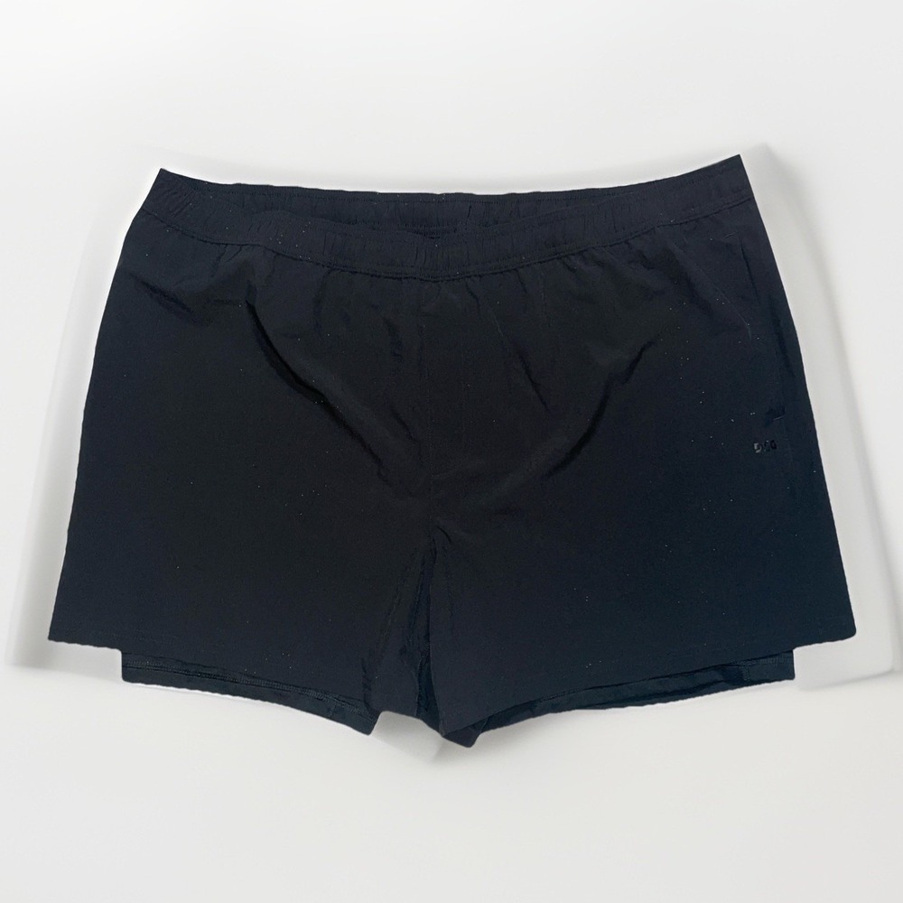 DSG 2 In 1 Agility Run Shorts Athletic Fit 5" Mens XXL Built In Liner NEW $35Y33
